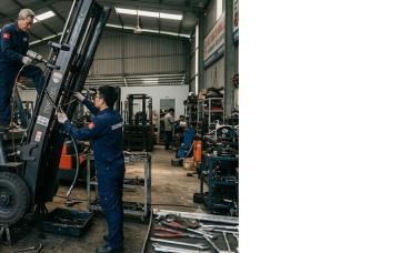 Dịch Vụ Sửa Xe Nâng Tại Hồ Chí Minh Uy Tín, Giá Rẻ Khảo Sát Tận Nơi