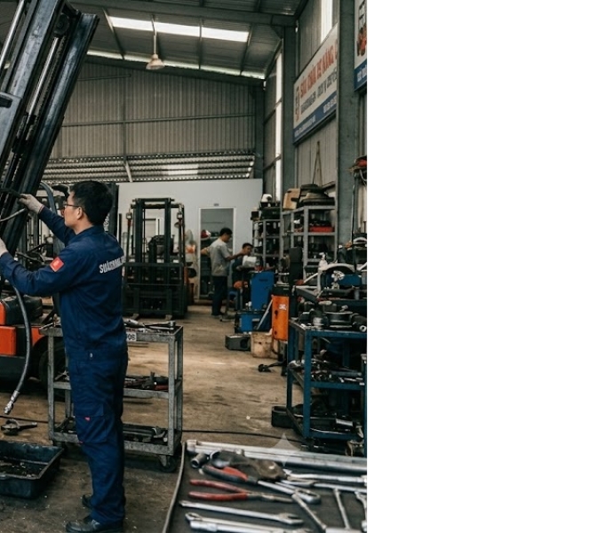Dịch Vụ Sửa Xe Nâng Tại Hồ Chí Minh Uy Tín, Giá Rẻ Khảo Sát Tận Nơi