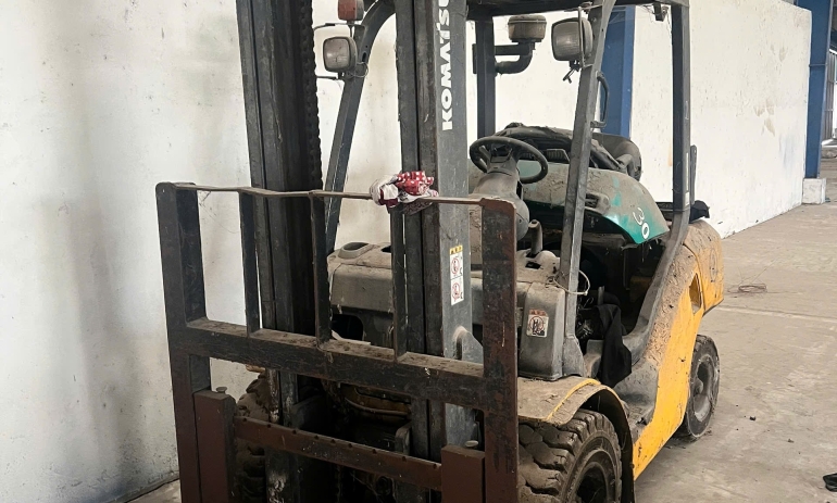 Hành Trình Hồi Sinh "Chiến Thần" Komatsu 3 Tấn Cho Tập Đoàn SVN Tại Long An